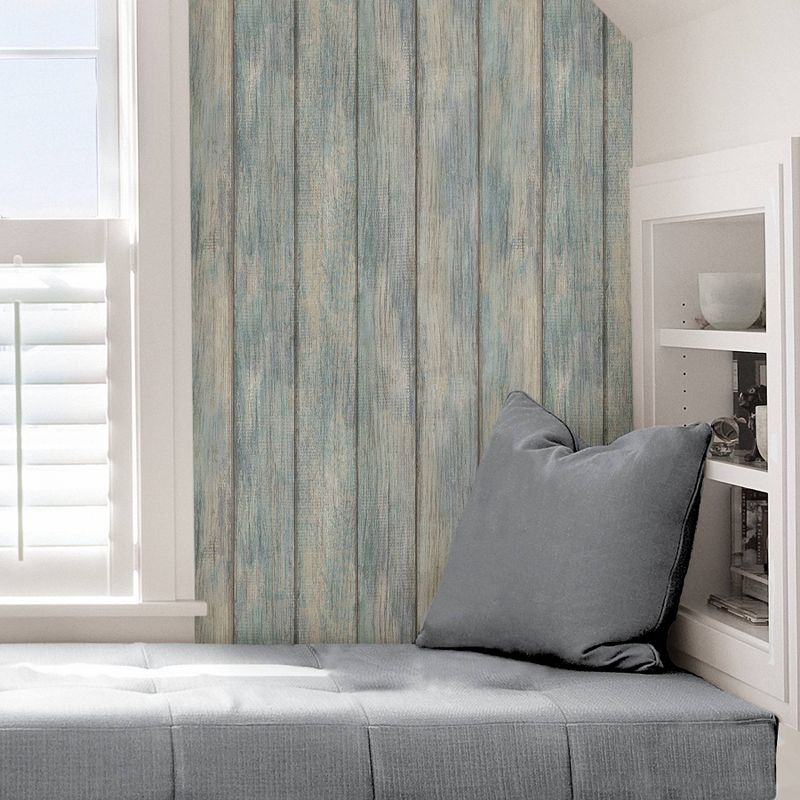 Brewster Nantucket Plank Peel & Stick Wallpaper