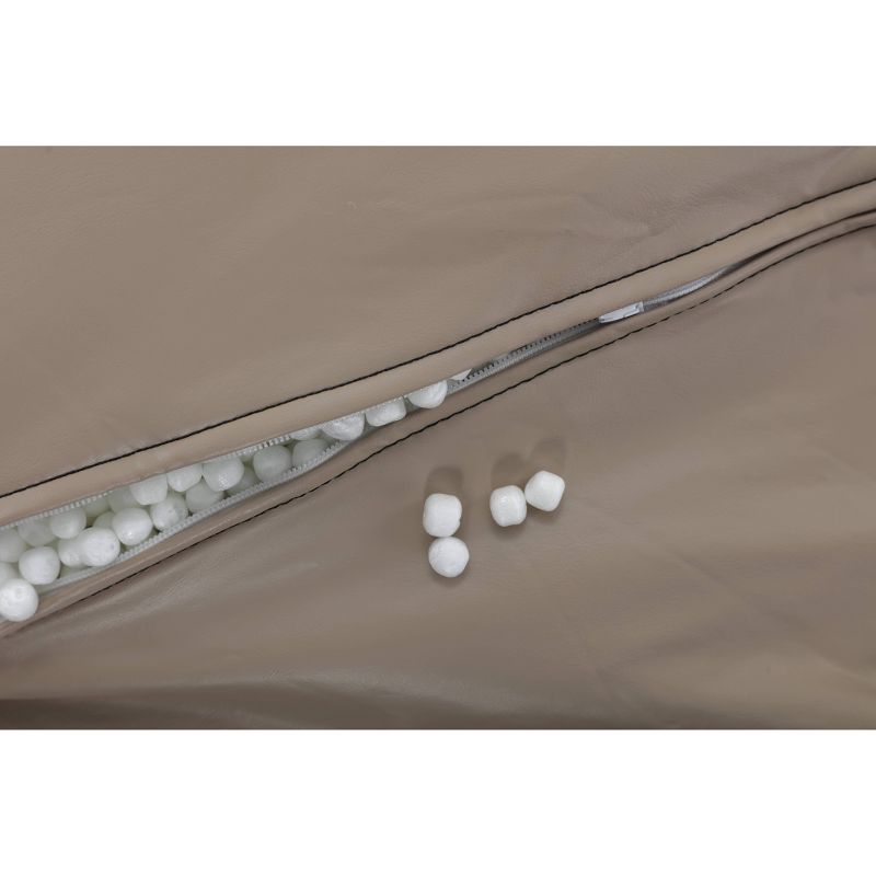 Axelle Faux Sheep Accent Lounger White - Picket House Furnishings