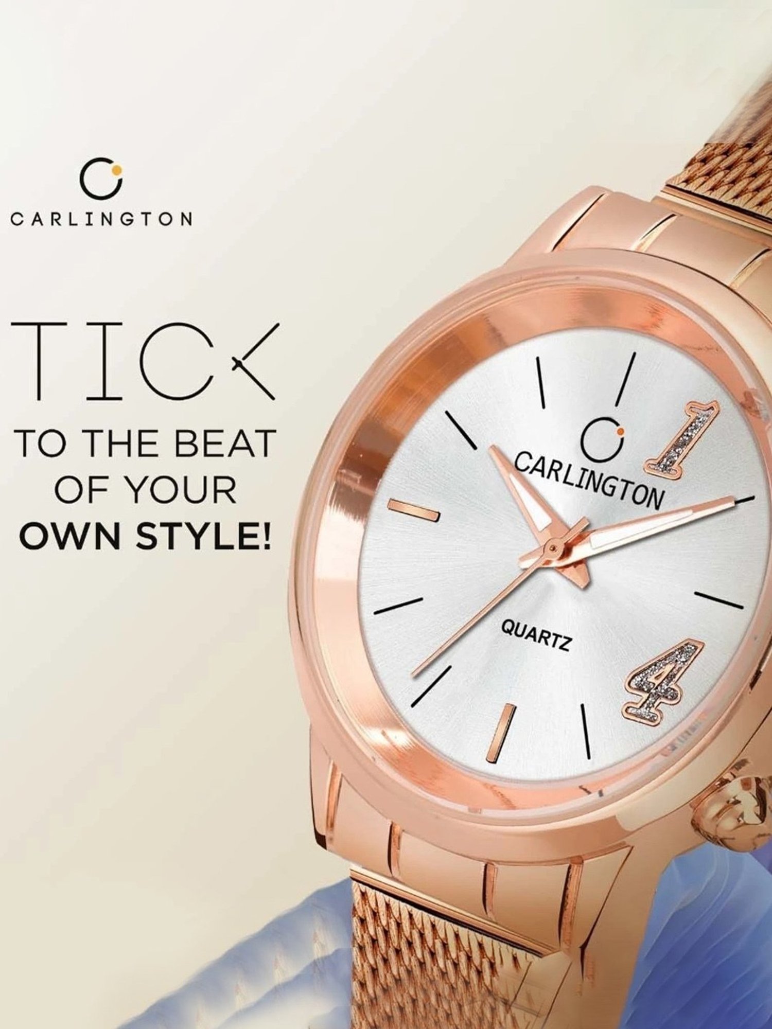 CARLINGTON CT 2012 Analog Watch for Women