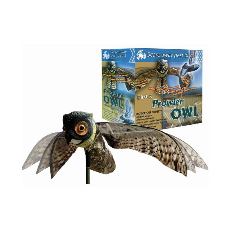 2pk 23" Prowler Owl Decoy With Wings - Bird-X