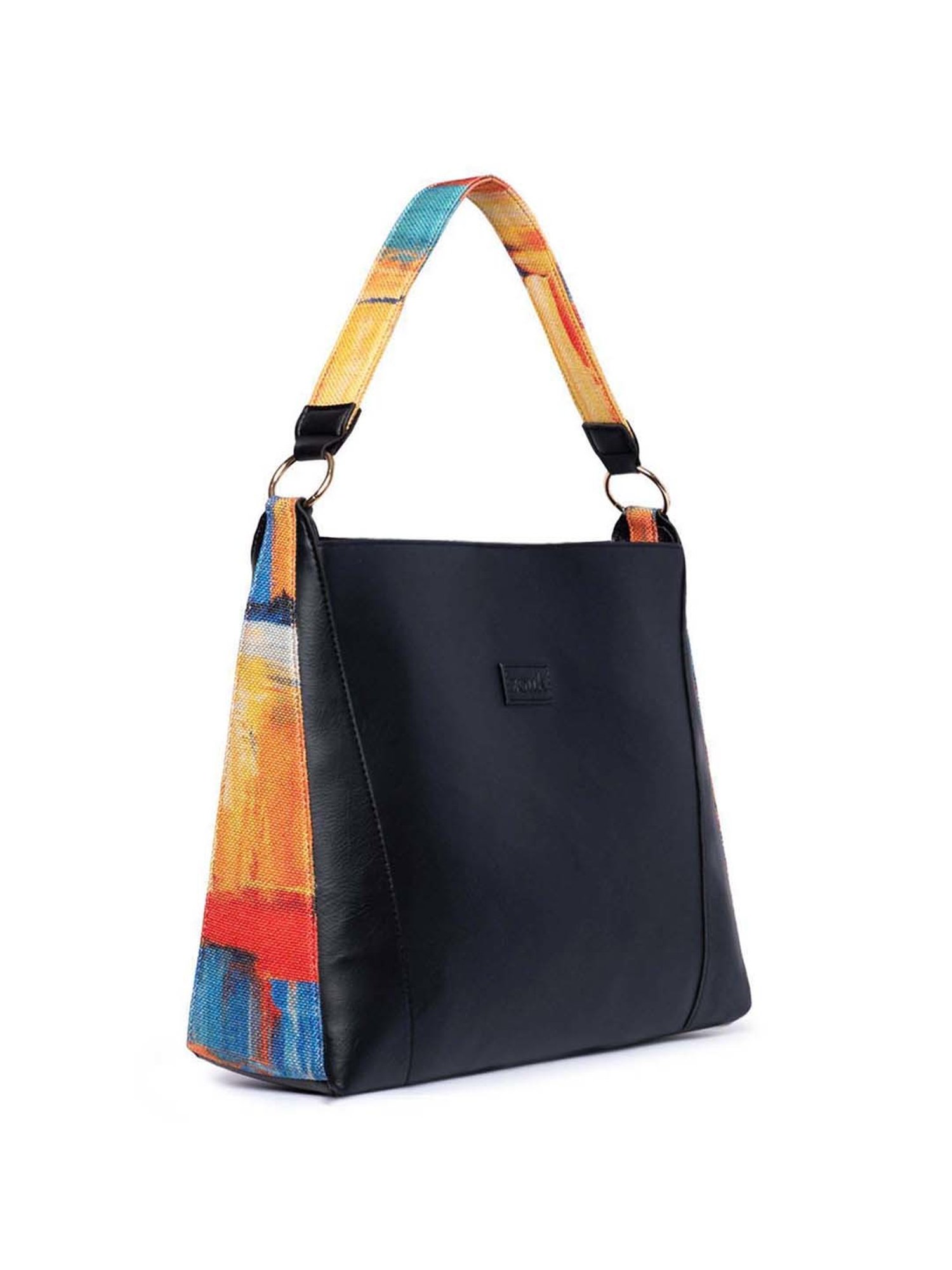 ZOUK Multicolor Printed Large Tote Handbag