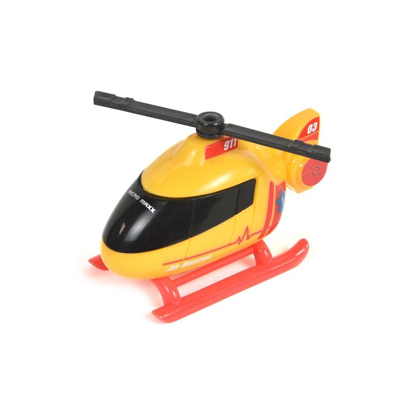 Maxx Action Deluxe Vehicles - Mini Construction and Rescue with Play Mat - 10 pk