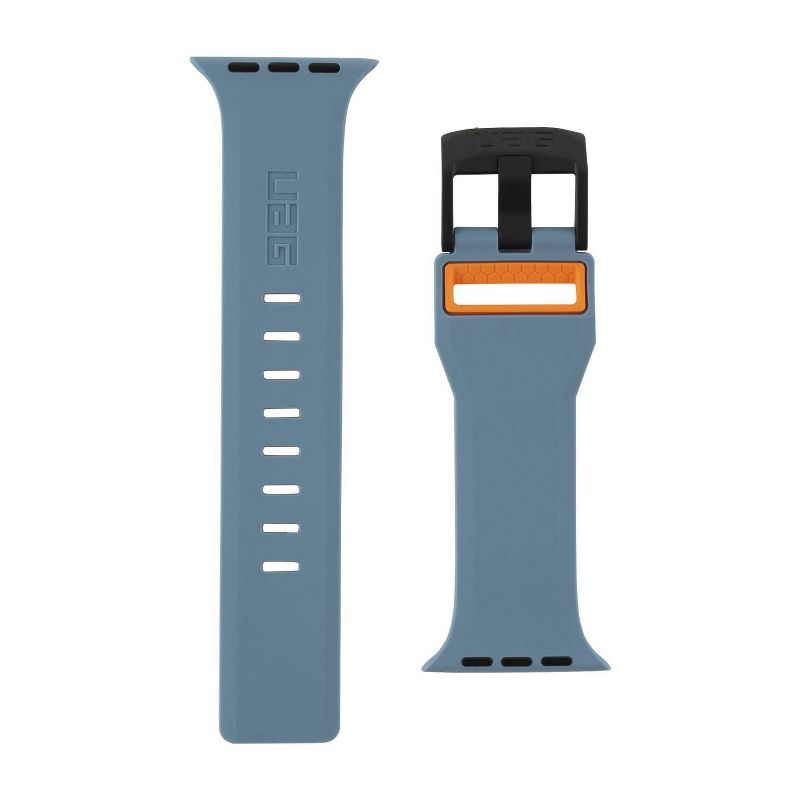 Urban Armor Gear (UAG) Apple Watch 42/44mm (Series 6/5/4 & Watch SE) Civilian Strap - Slate/Orange