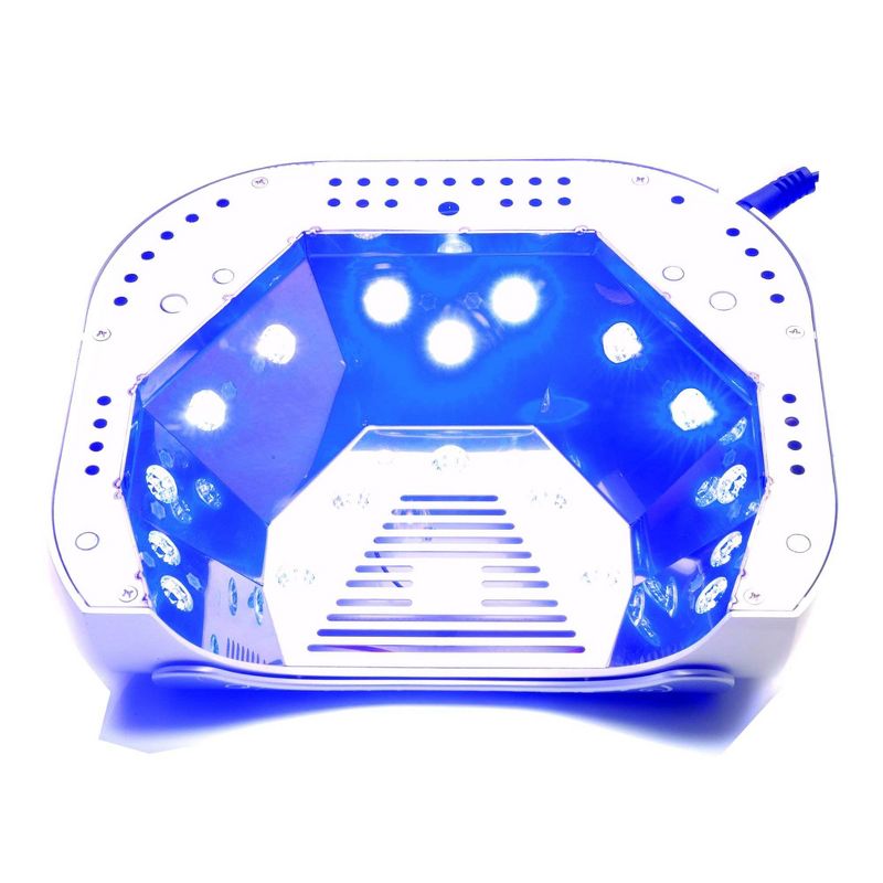 Gelish 18G Professional Salon 36W Gel Nail Polish Quick Curing LED Light Lamp Dryer with 3 Timer Settings for Manicures and Pedicures