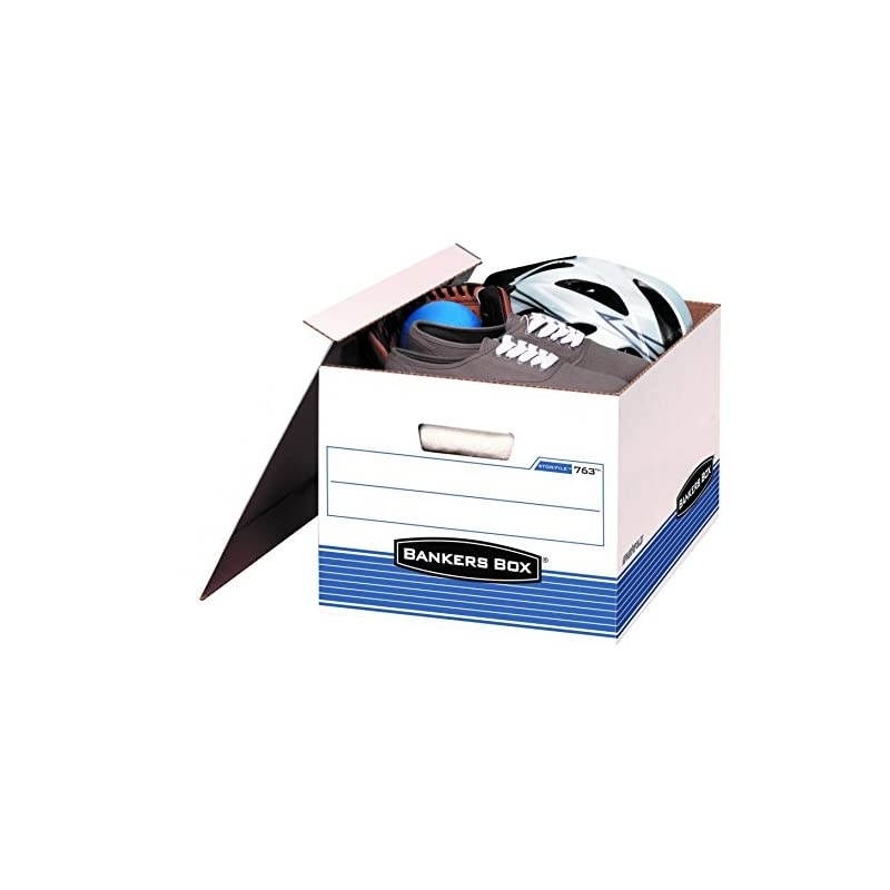 STOR/File Medium-Duty Storage Boxes, FastFold, Lift-Off Lid, Letter/Legal, Value Pack of 20 (0076315)