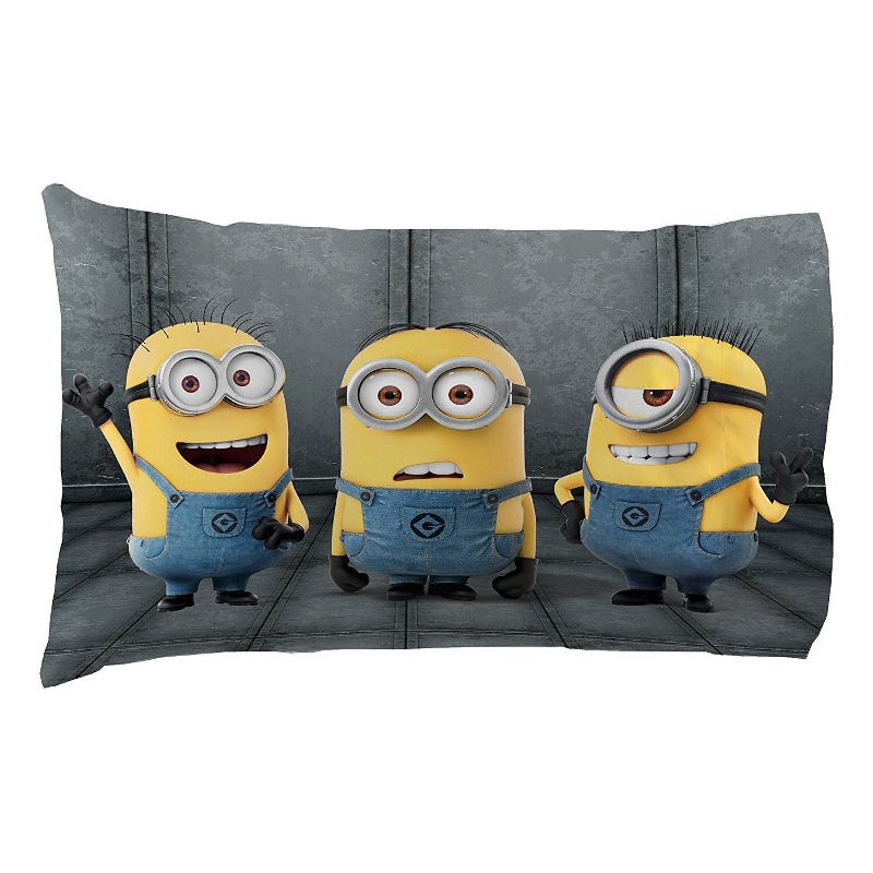 4pc Minions Full Sheet Set Follow Mel Bedding Accessories - Despicable Me..