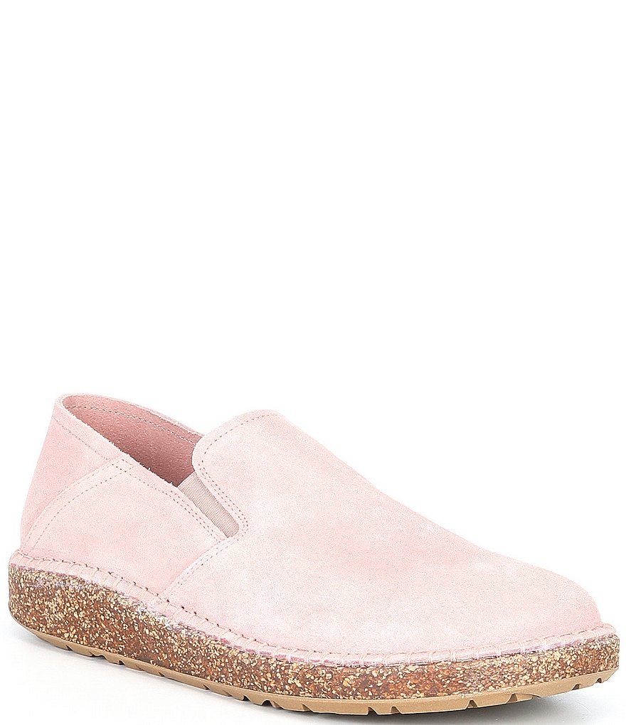 Trotters Harlow Lizard Patent Suede Leather Slip-Ons