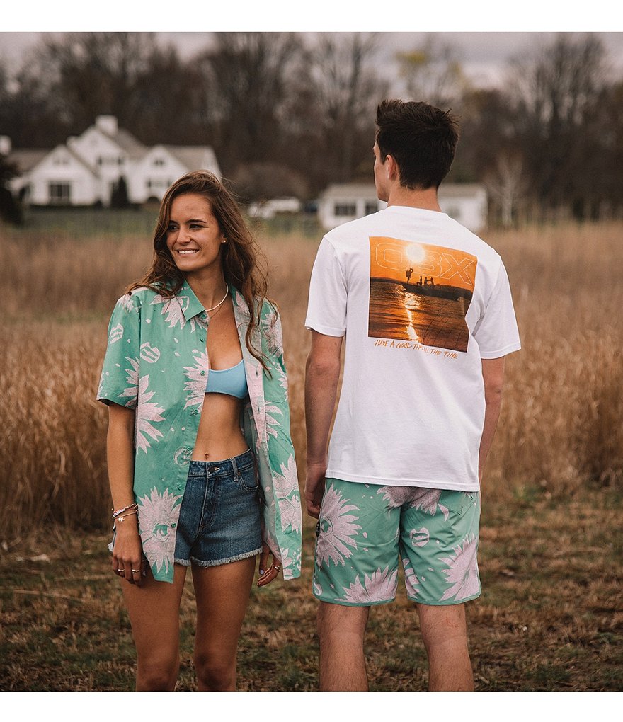 Volcom OBX Netflix Outer Banks Your BF'S Short-Sleeve Shirt