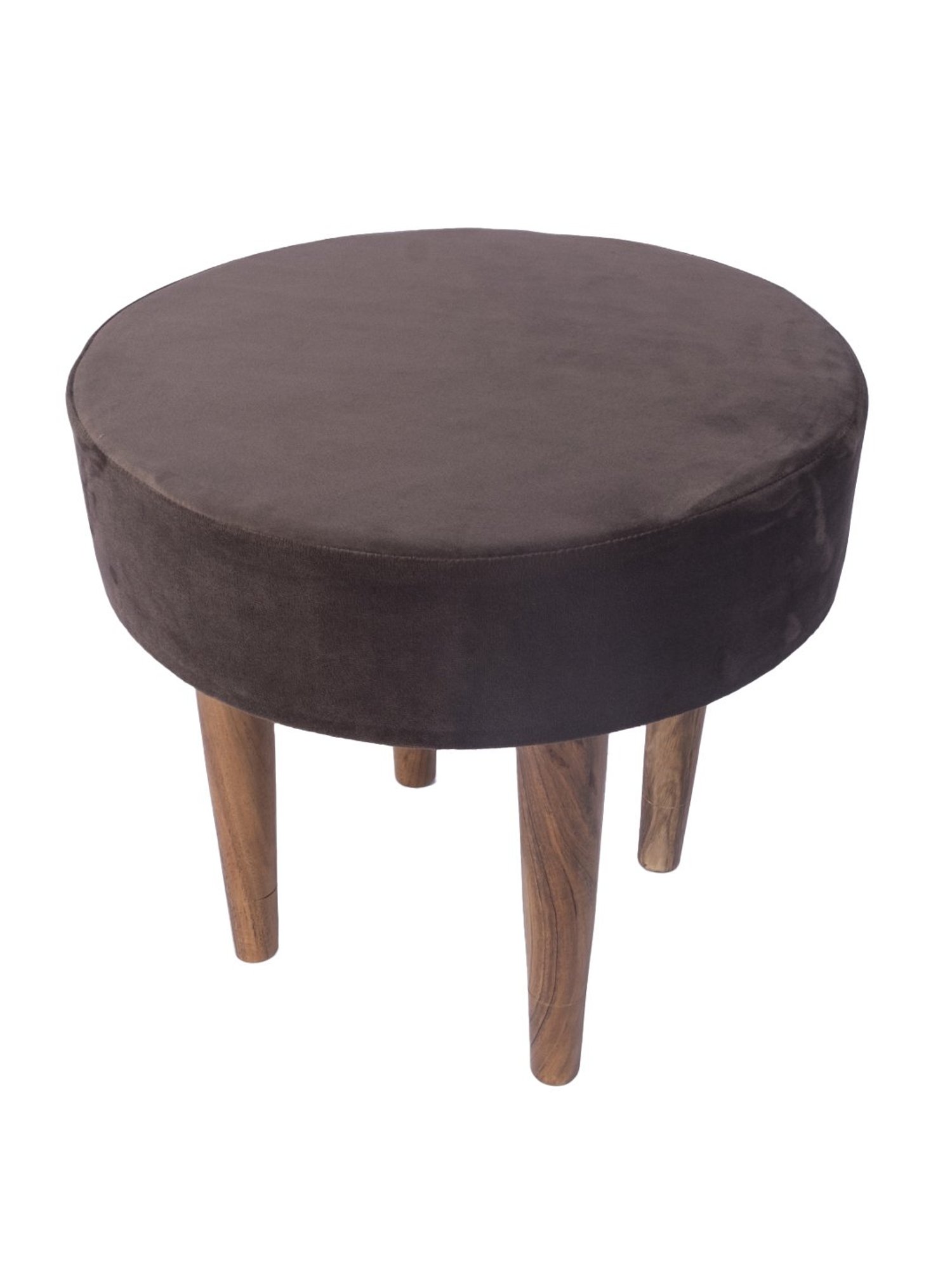 Chumbak Spring Marigold Floral Green Mango Wood Modern Trunk Storage Ottoman