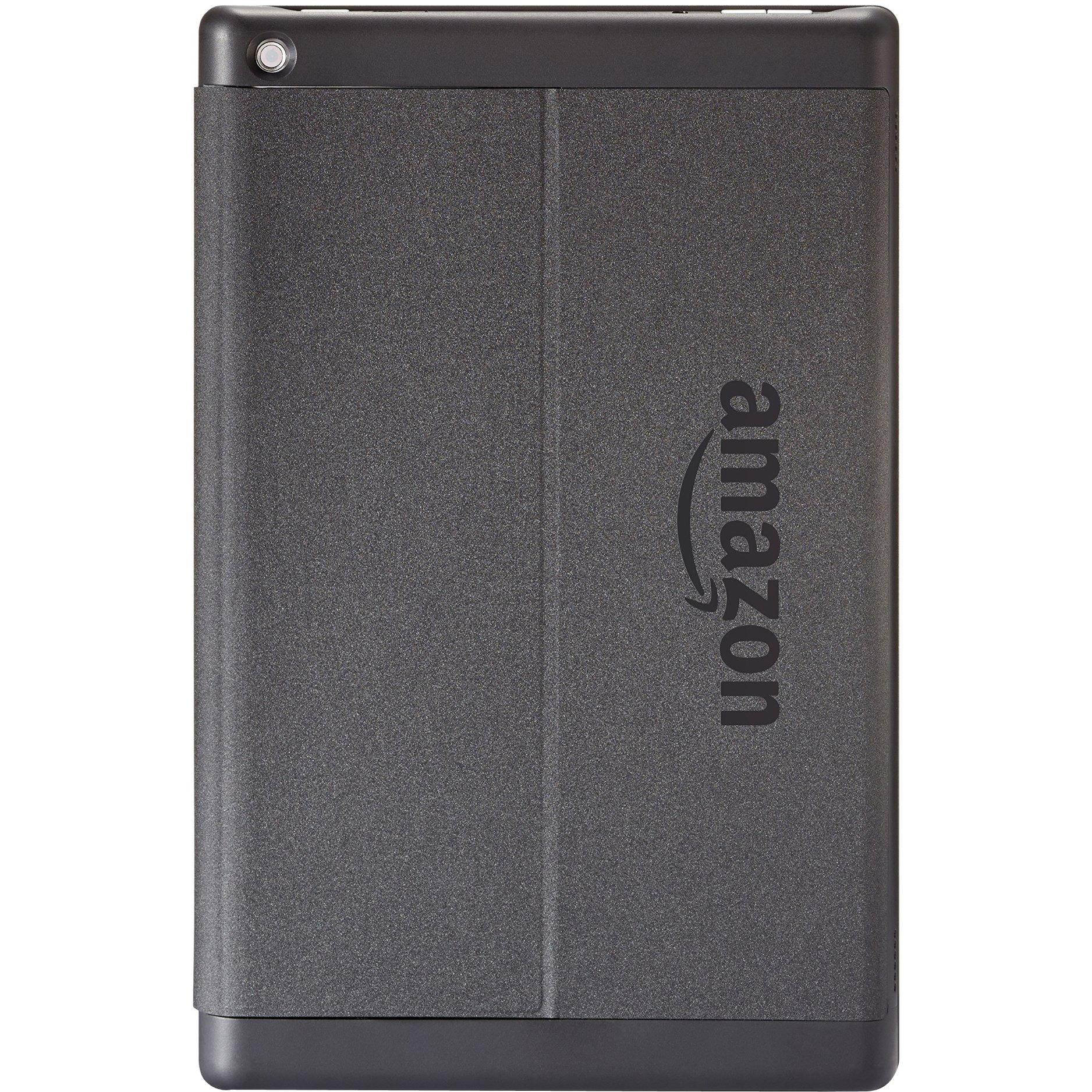 Amazon Keyboard/Cover Case for 10" Tablet - Black - 6.6" Height x 10.4" Width x 0.8" Depth