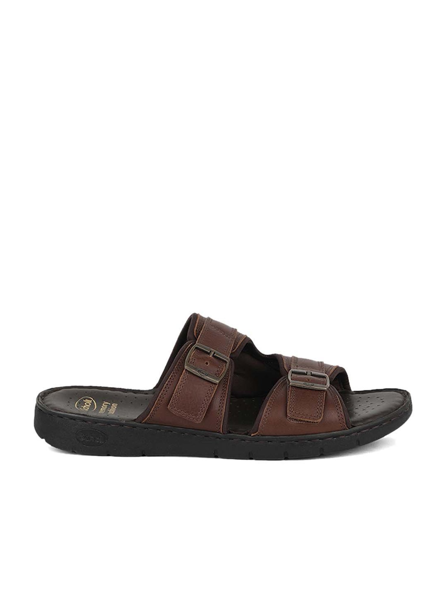 Scholl by Bata Men's Brown Casual Sandals