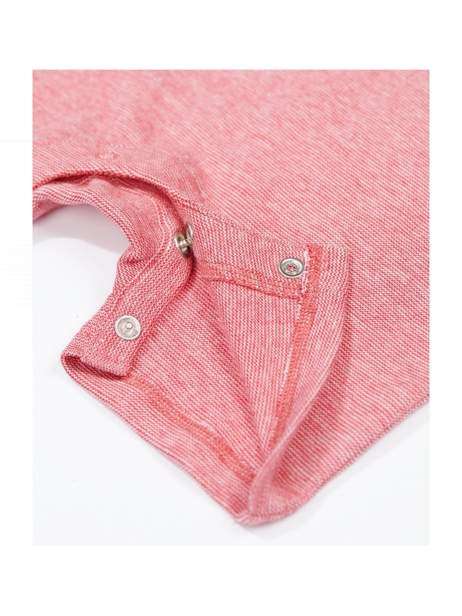 Ed-a-Mamma Baby Pink & White Printed Bodysuit (Pack Of 2)