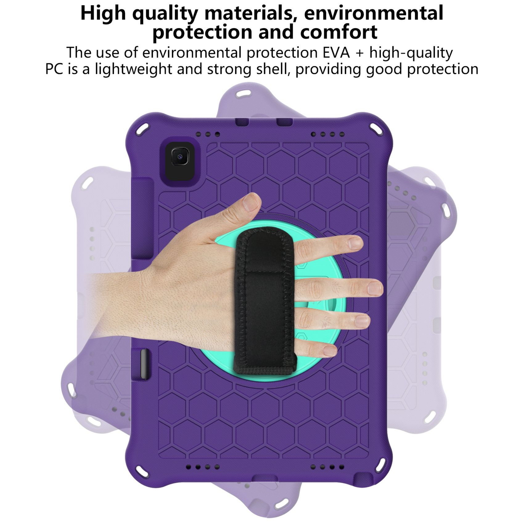 UAG Designed for Microsoft Surface Go 2 / Surface Go Case Scout w/Handstrap [Black] Rugged Military Drop Tested Protective Cover