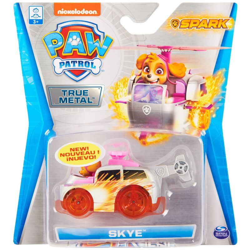 PAW Patrol True Metal Spark Diecast Vehicle - Skye