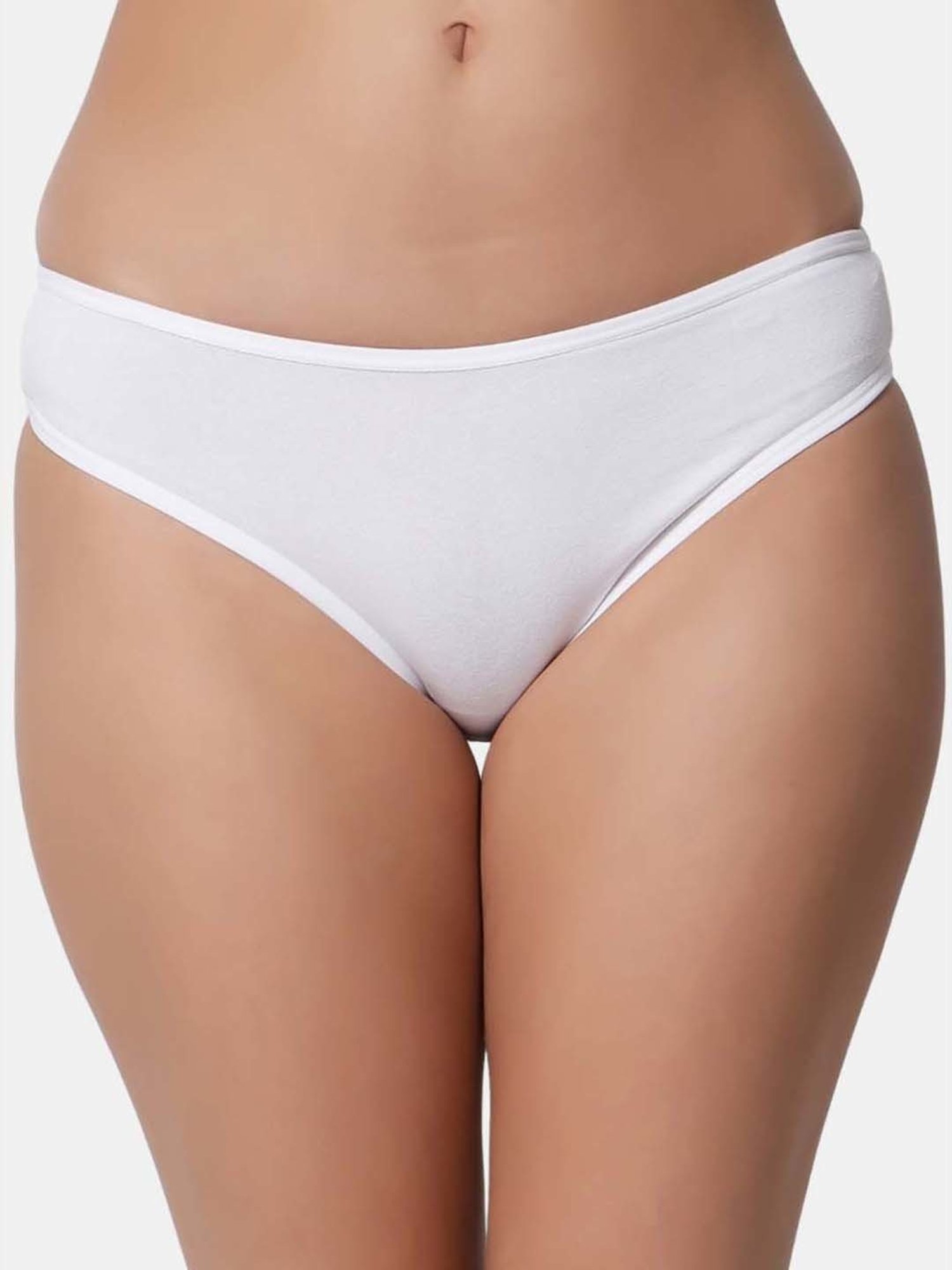Bleeding Heart White & Red Thongs - Pack Of 2