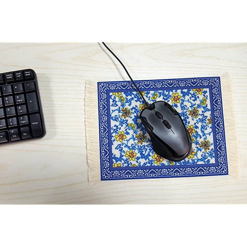Persian Rug Mat Mousepad Retro Style  Carpet Pattern Mouse Pad
