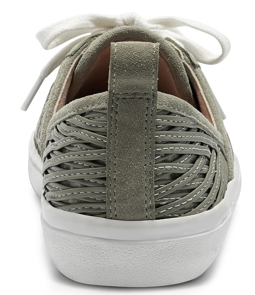 Kendall + Kylie Women's Anthracite Leopard EZORA 2.0 Low Top Lace Up Multi Sneakers