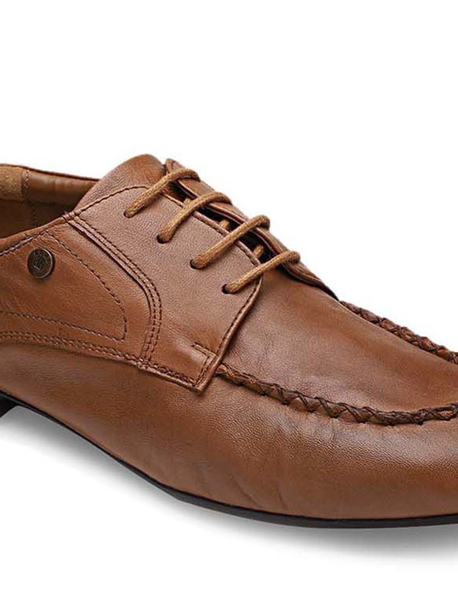 EZOK Men's Brown Derby Shoes