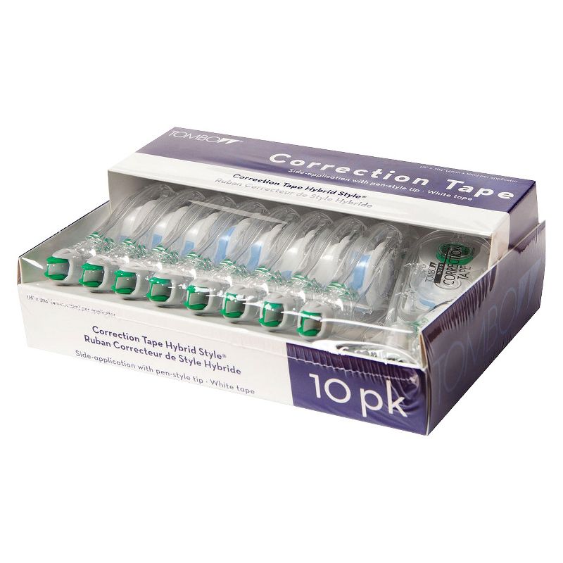 TombowNon-Refillable Mono Hybrid Style Correction Tape - (10 Per Pack)