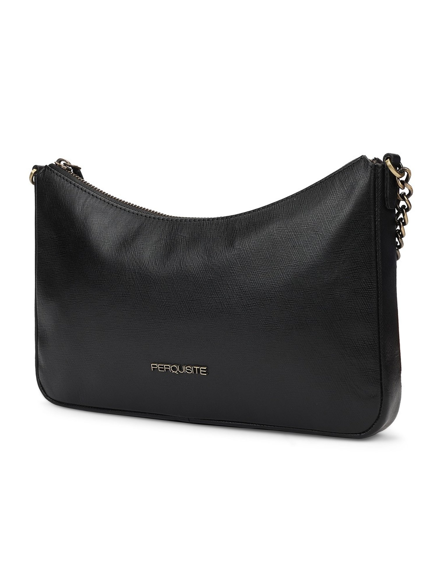PERQUISITE STEPHANIE Black Solid Small Sling Handbag