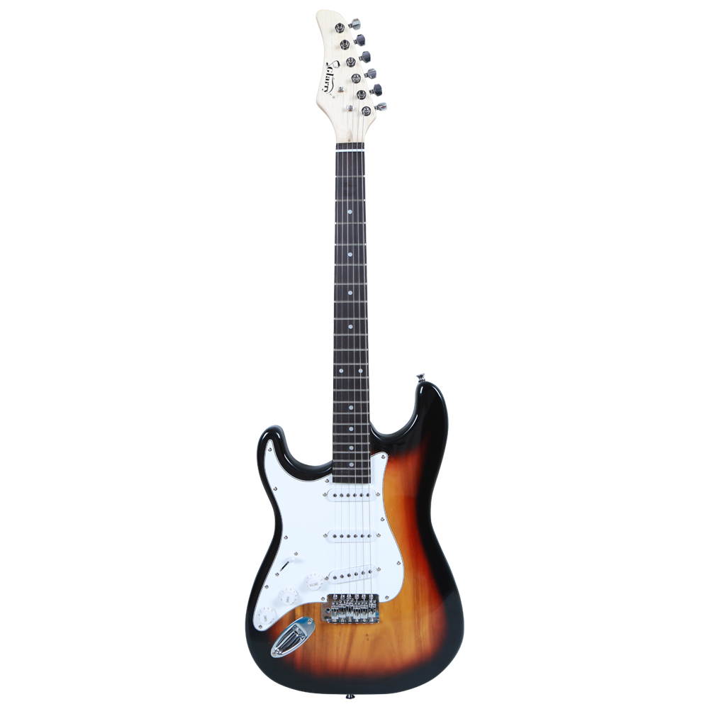 New Glarry  39" Gst  Sunset Rosewood Fingerboard Left Hand Electric Guitar
