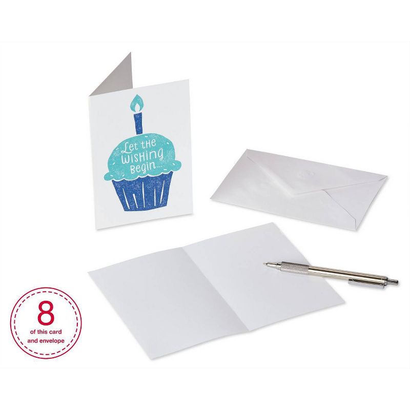 48ct Birthday Greeting Card Bundle With White Envelopes