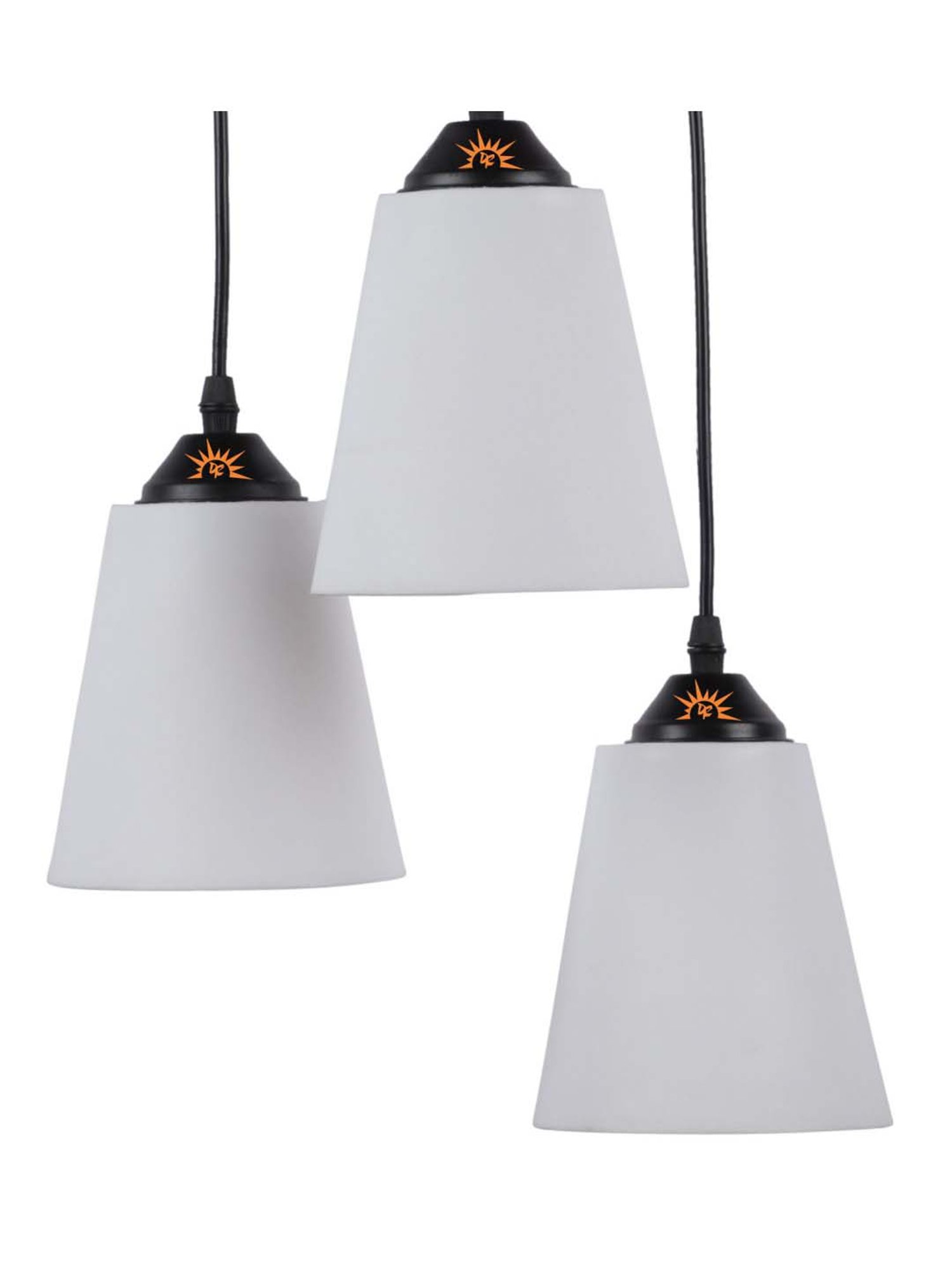 DecorativeRay White Hanging Light - Set of 1