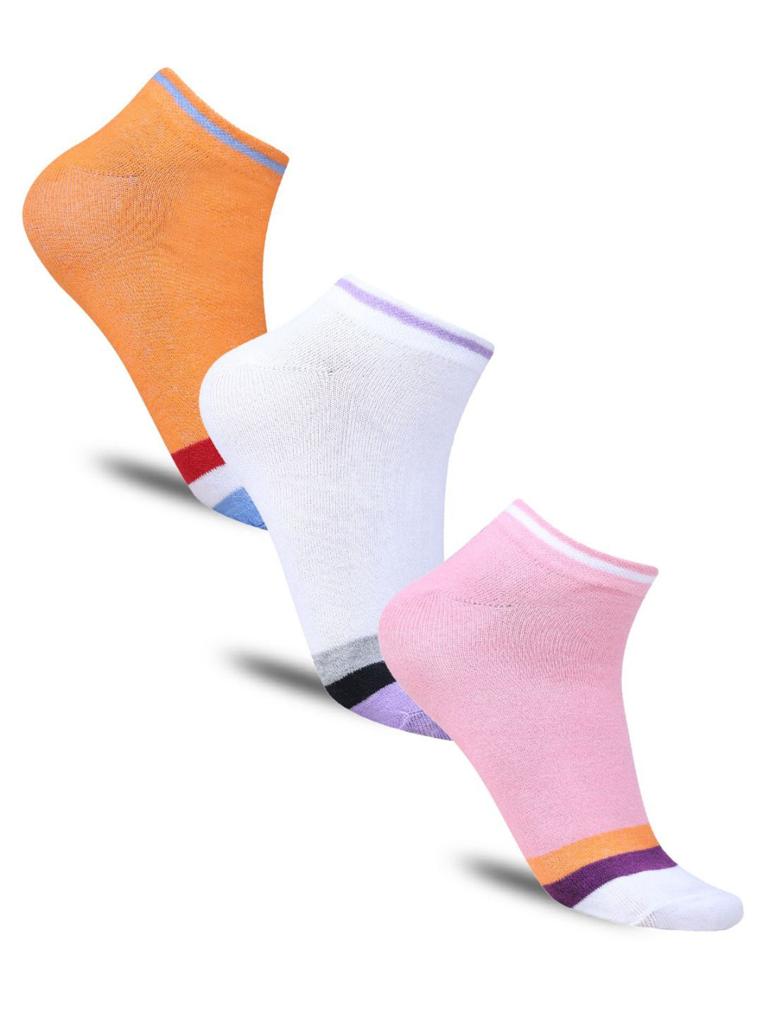 Dollar Socks For Women's Casual Low Ankle In (Pack of 3)