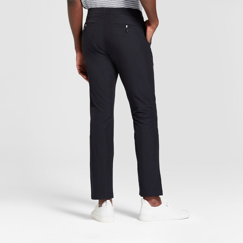 Men's Slim Fit Tech Trousers - Goodfellow & Co™ Black 36x32
