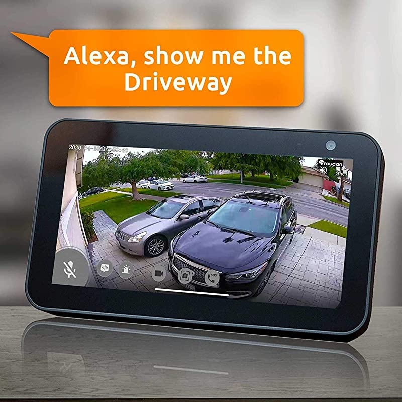 Rechargeable BatteryPowered Wireless Outdoor Security Camera with Alexa Support 3 Camera