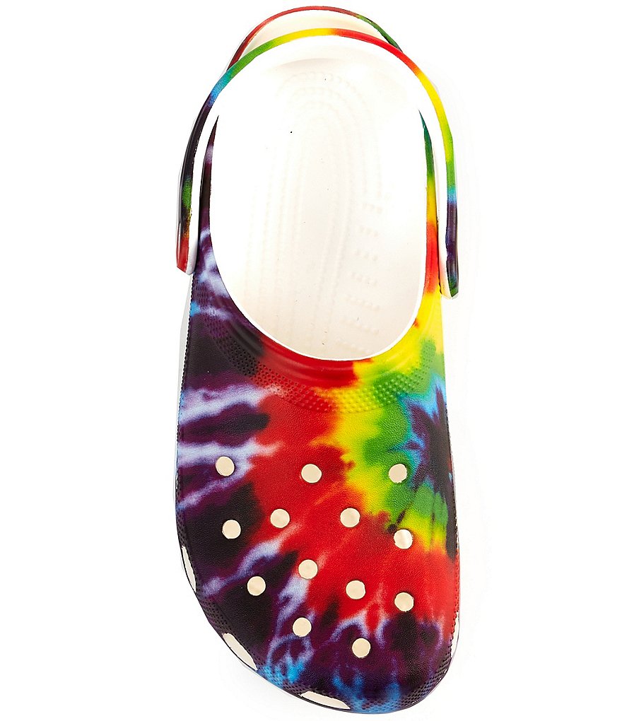 Crocs Men's Classic Tie-Dye Clogs