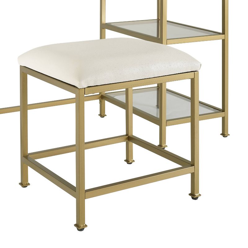 Salisbury Vanity w/Mirror White - Chique