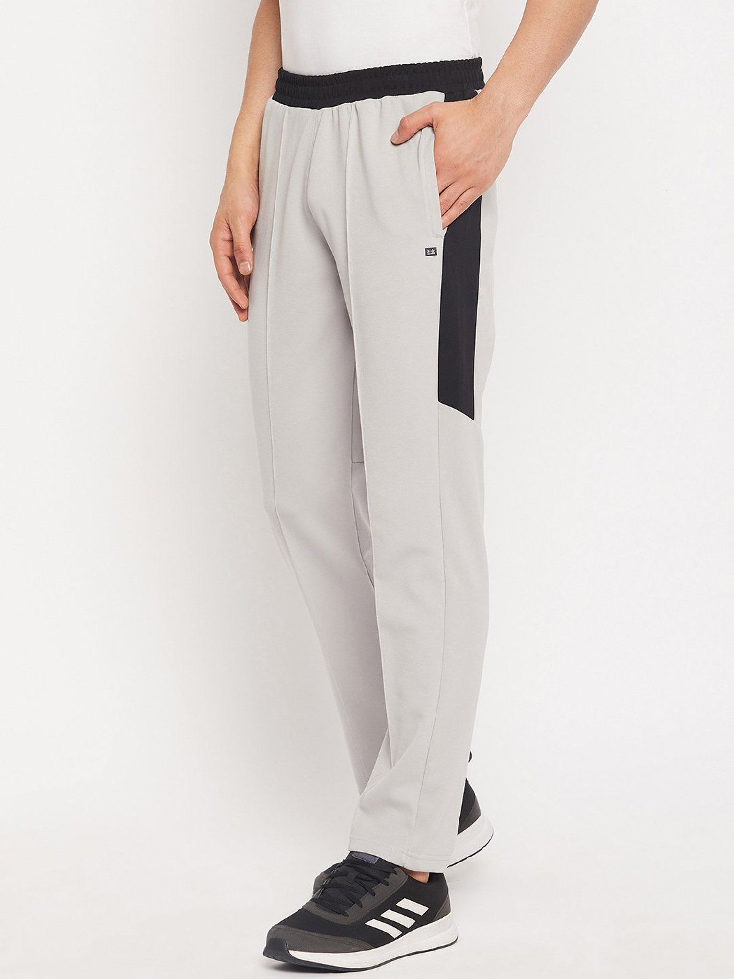 Okane Grey Regular Fit Trackpants