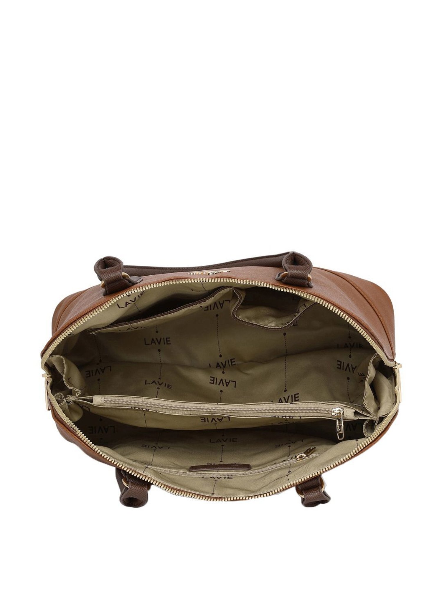 Lavie Tan Large Solid Handbag