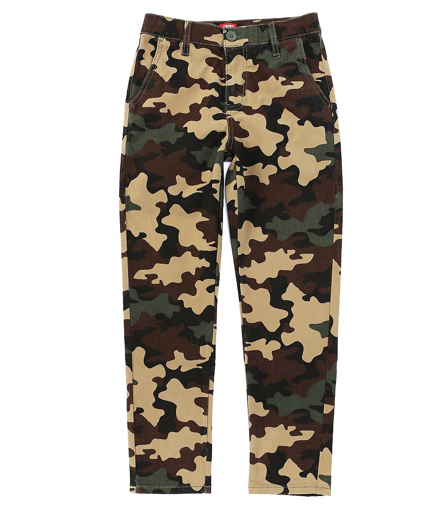 Class Club Big Boys 8-20 Stretch Twill Cargo Pants