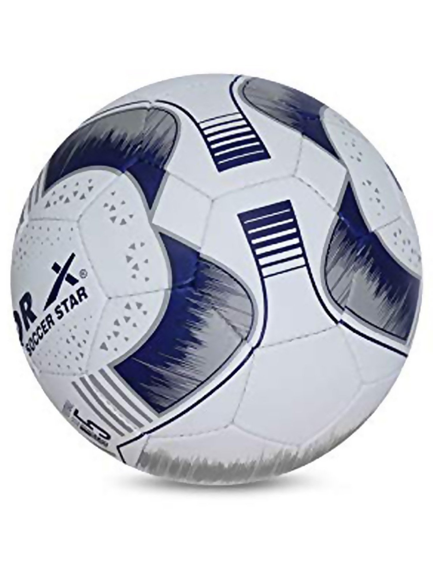 Vector X SOCCER STAR Football (White & Blue) Size - 5
