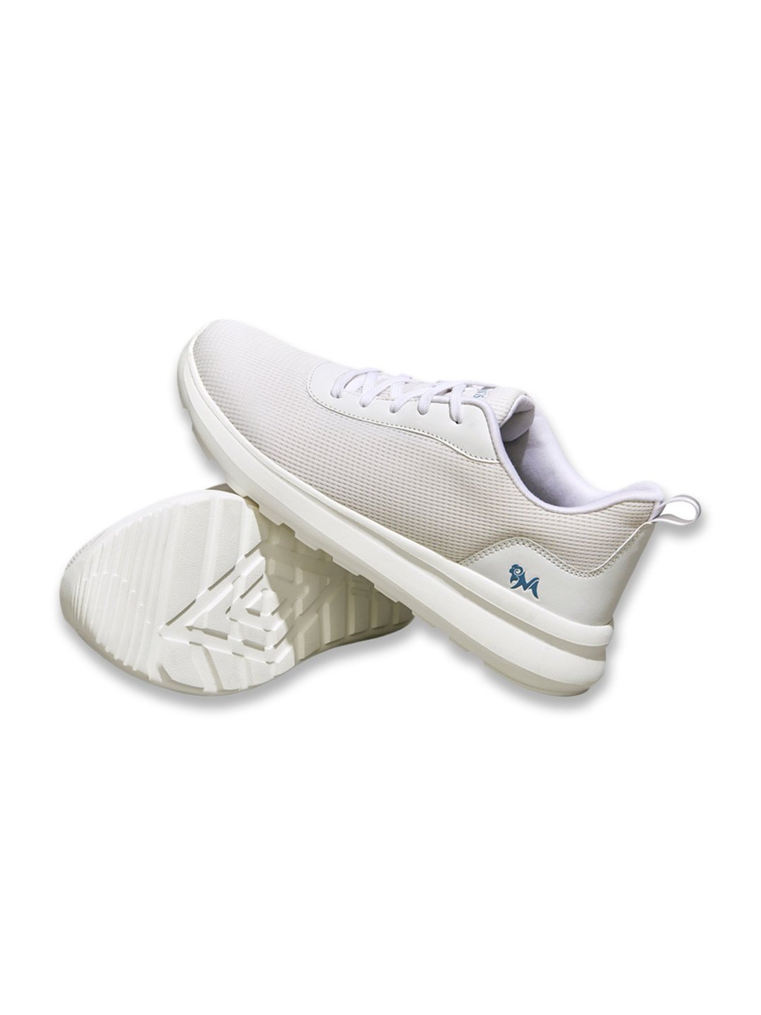 Neemans Men's Tread Basic White Training Shoes