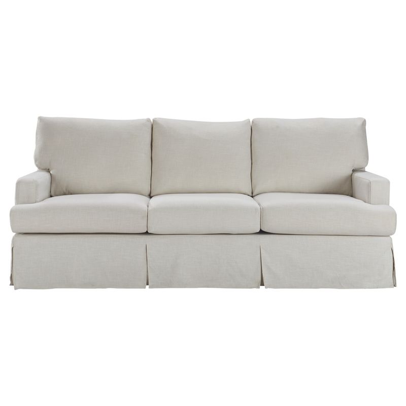 Westport Slipcover Sofa Ivory Linen - Finch