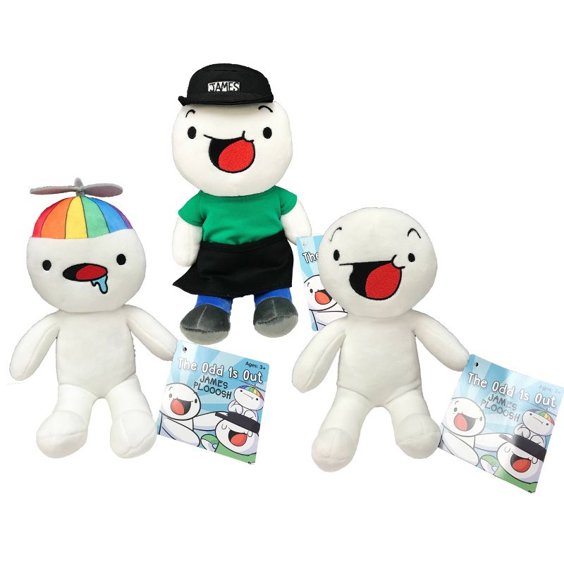 TheOdd1sOut 10" Plush Styles May Vary