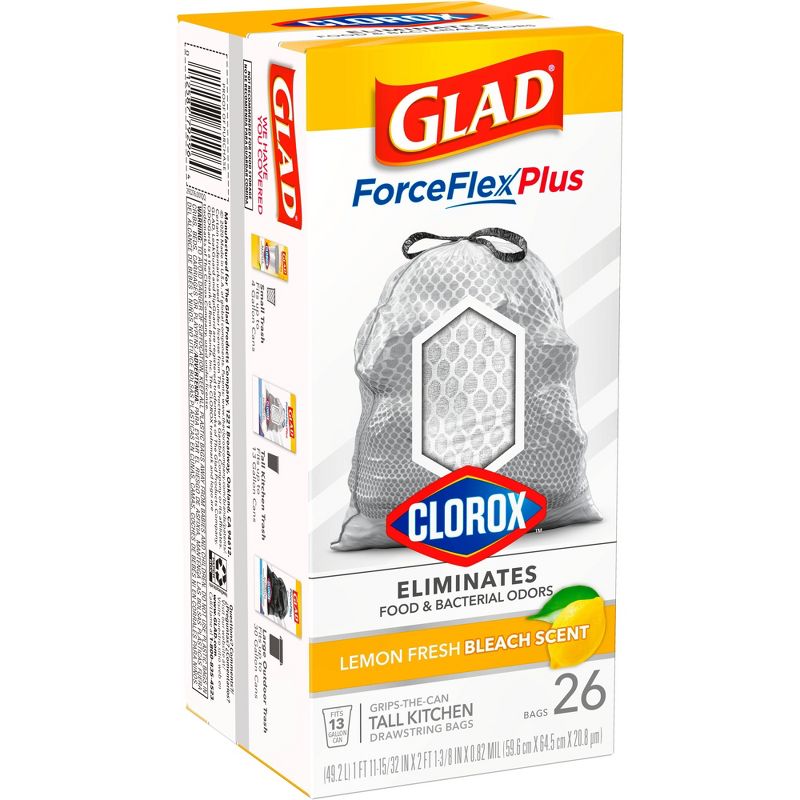 Hefty Strong Extra Large Drawstring Trash Bags - 33 Gallon - 26ct