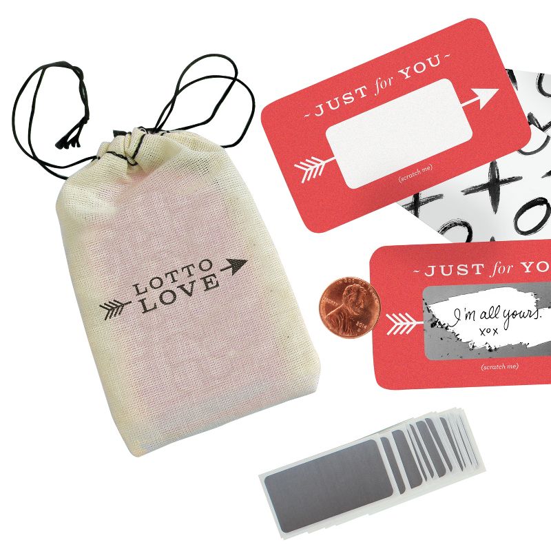 24ct "Lot To Love" Scratch-off Notes