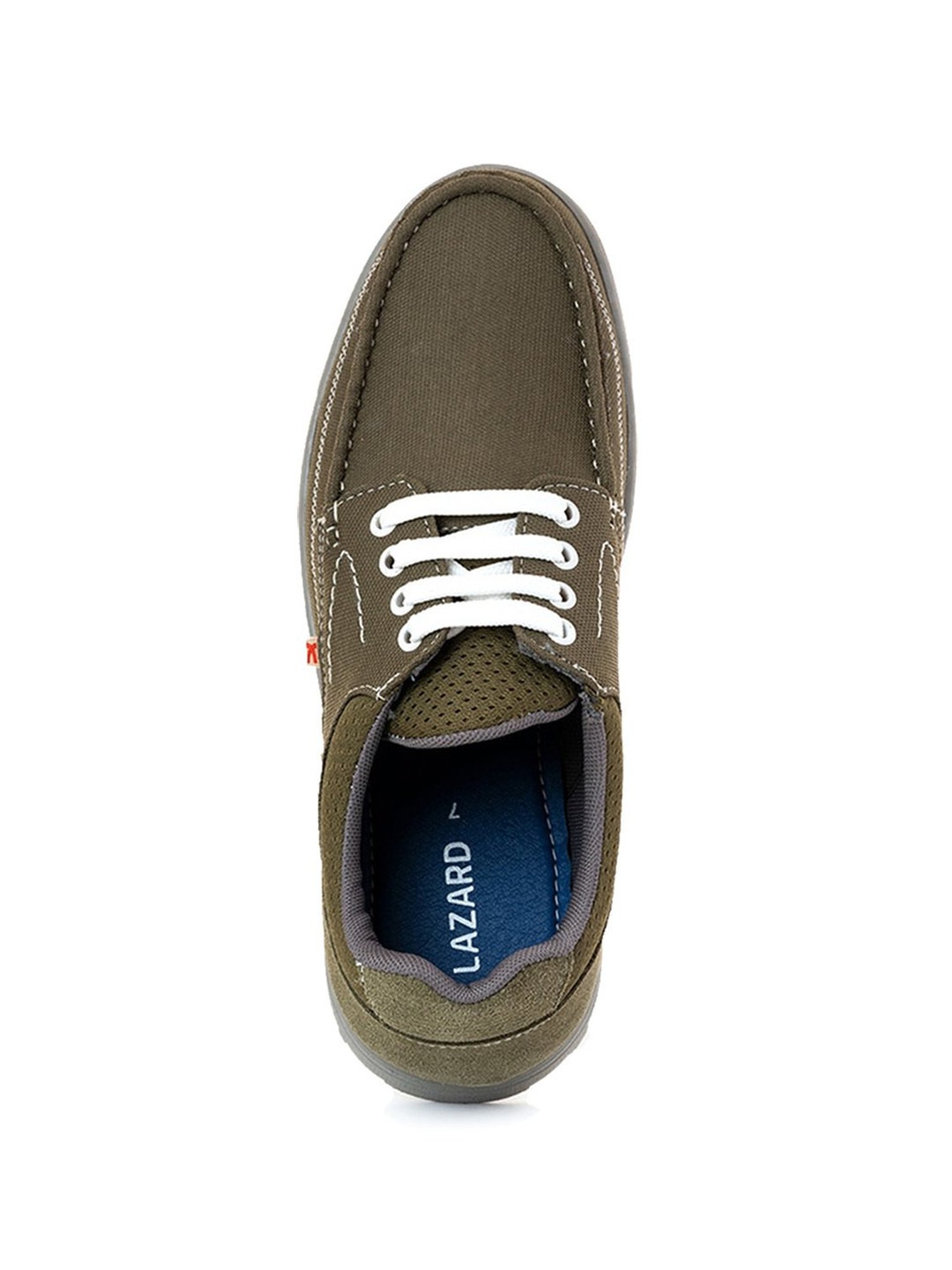 Khadim Men's Olive Derby Shoes