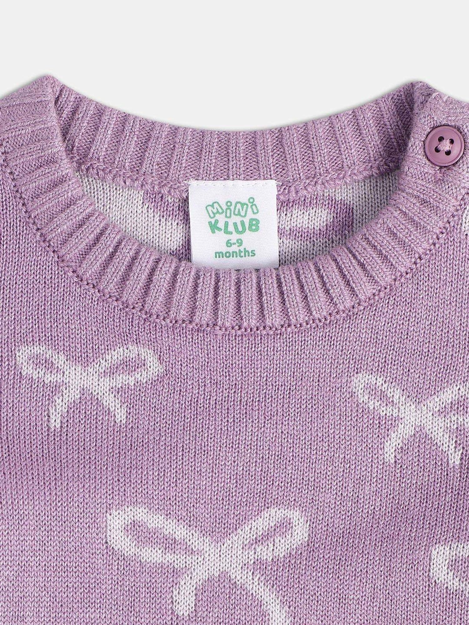 Nauti Nati Kids Blue Embroidered Dress