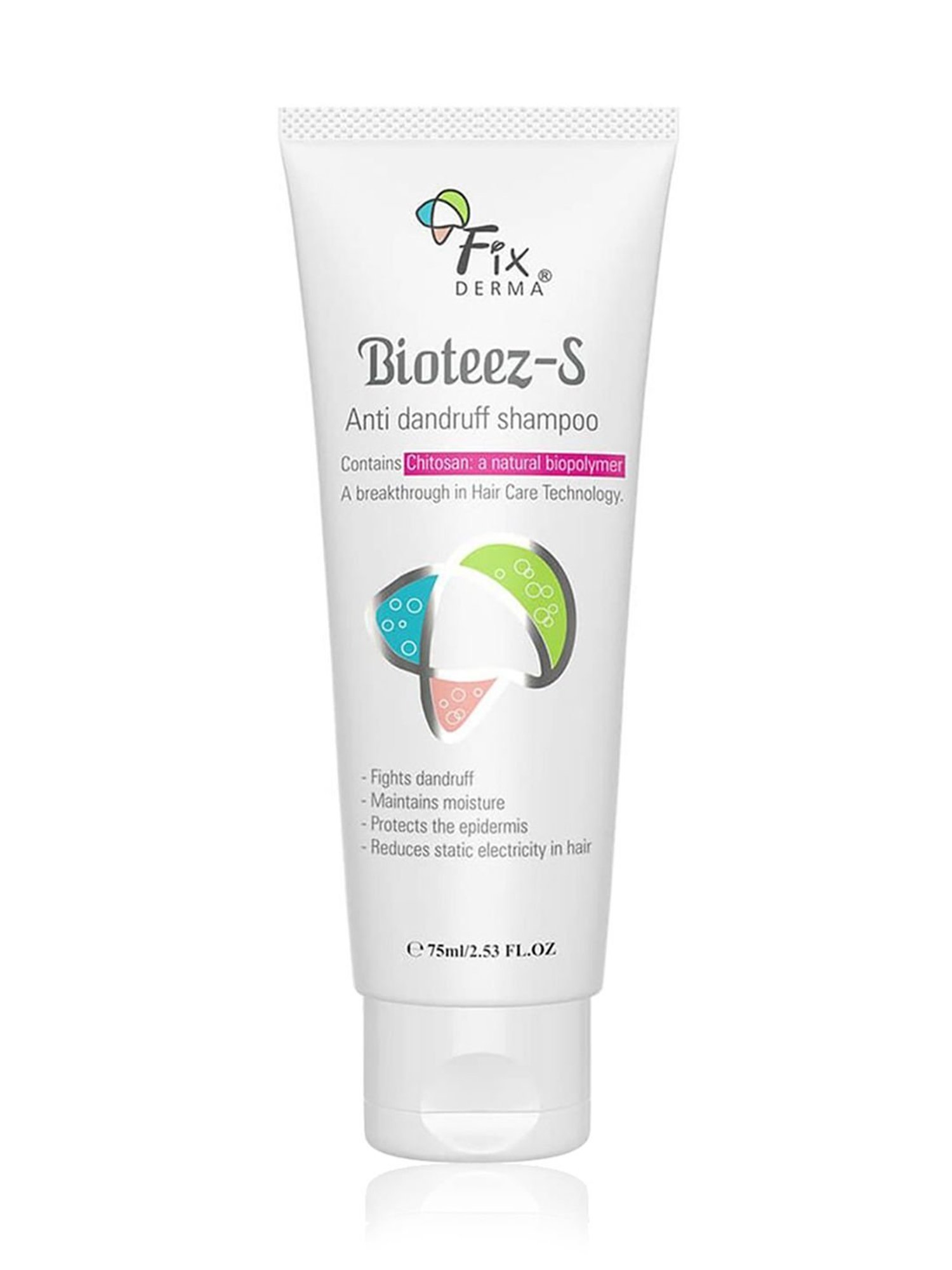 Fixderma Bioteez-S, Anti Dandruff Shampoo - 75 ml