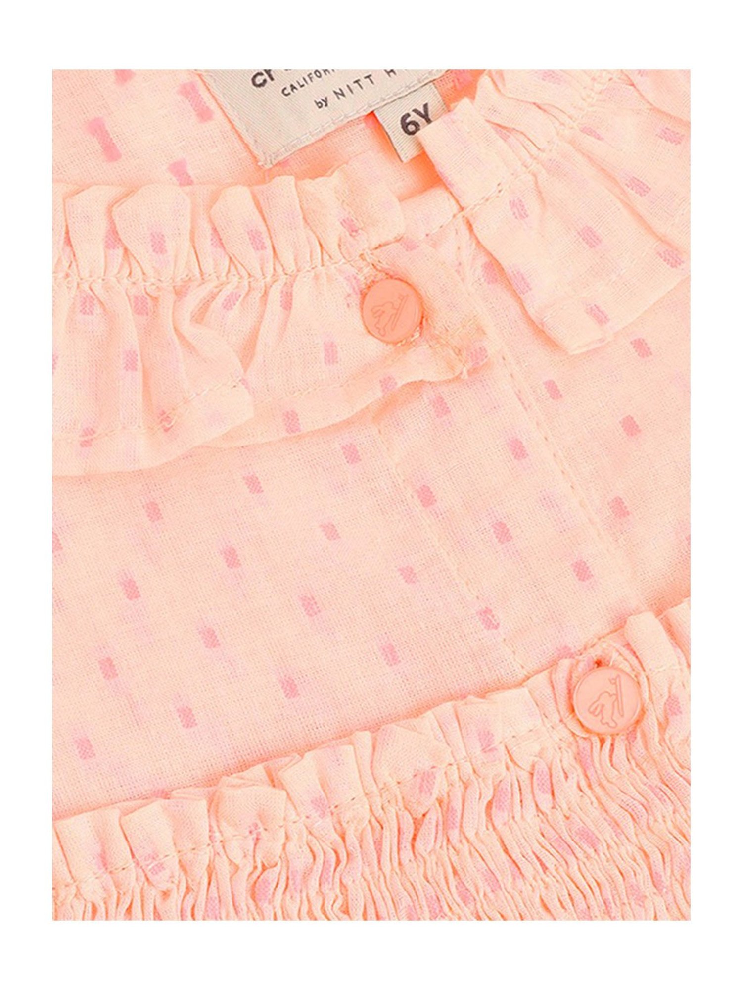 Berrytree Organic Girls Blue Cotton Clouds Print Night Suits