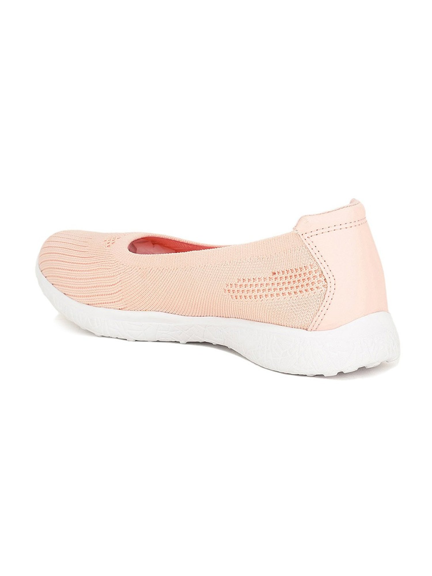Power by Bata Women's Peach Flat Ballets