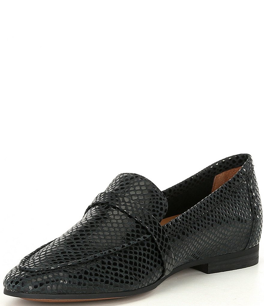 Vionic Zana Lizard Embossed Loafers