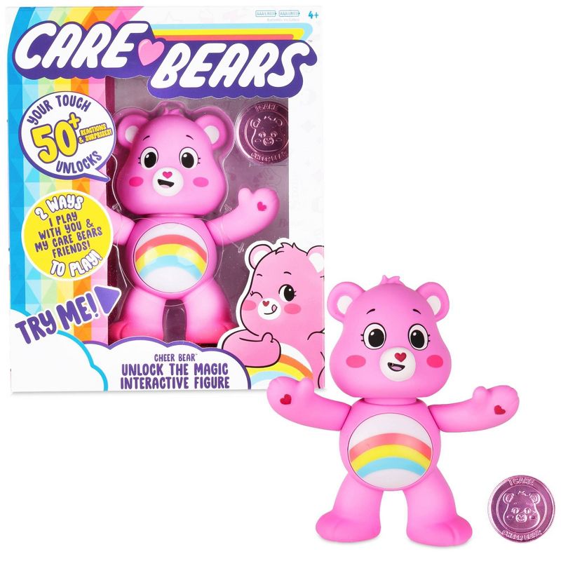 Care Bears 5" Interactive Figure - Cheer Bear