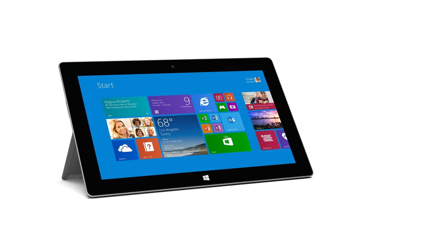 Microsoft Surface Pro 2 (1601) - 10.6" 4GB, 128GB Wi-Fi Dark Titanium Grade A