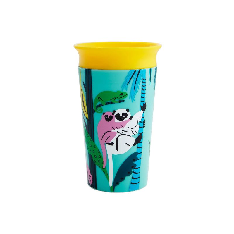 Munchkin Miracle 360° Wild Love Sippy Cup - 2pk - 9oz Total Lemur/Bee